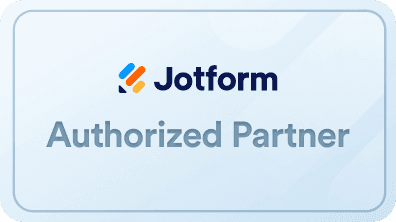 Authorized Jotform partner banner