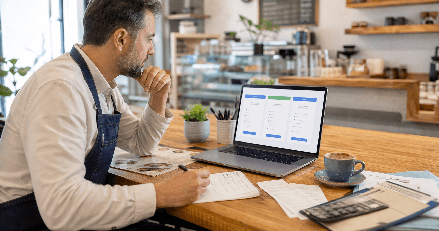 Restaurant plan guide